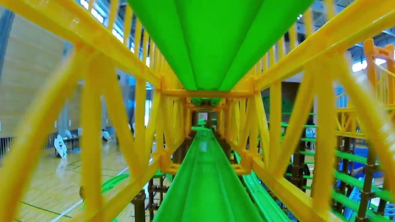 【プラレール】鳥取短期大学シグナス祭レイアウトのプラレール前面展望