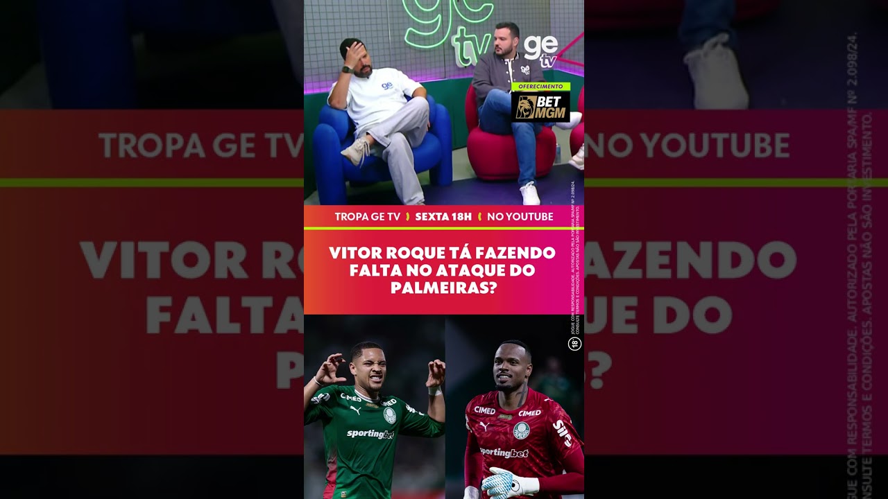 VITOR ROQUE FAZ TANTA FALTA ASSIM? 🐖👀 | #shorts | ge tv