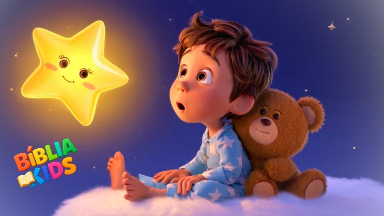 Canção Infantil Gospel Para Criança Dormir – Música de Ninar Calma e Aconchegante