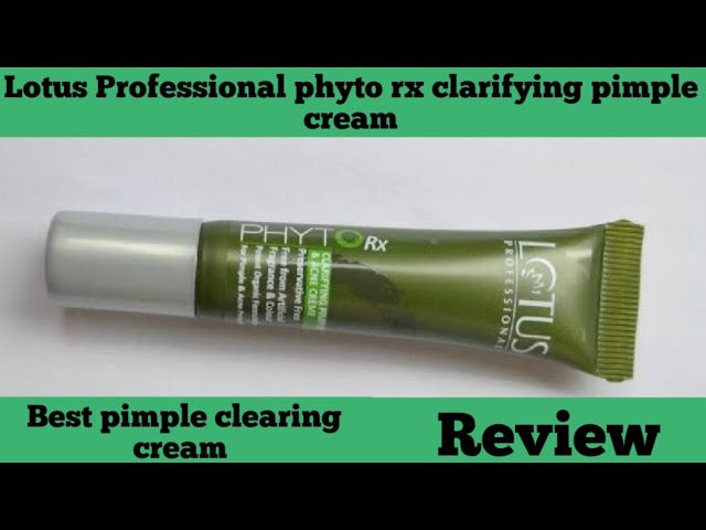 lotus professional pimple cream