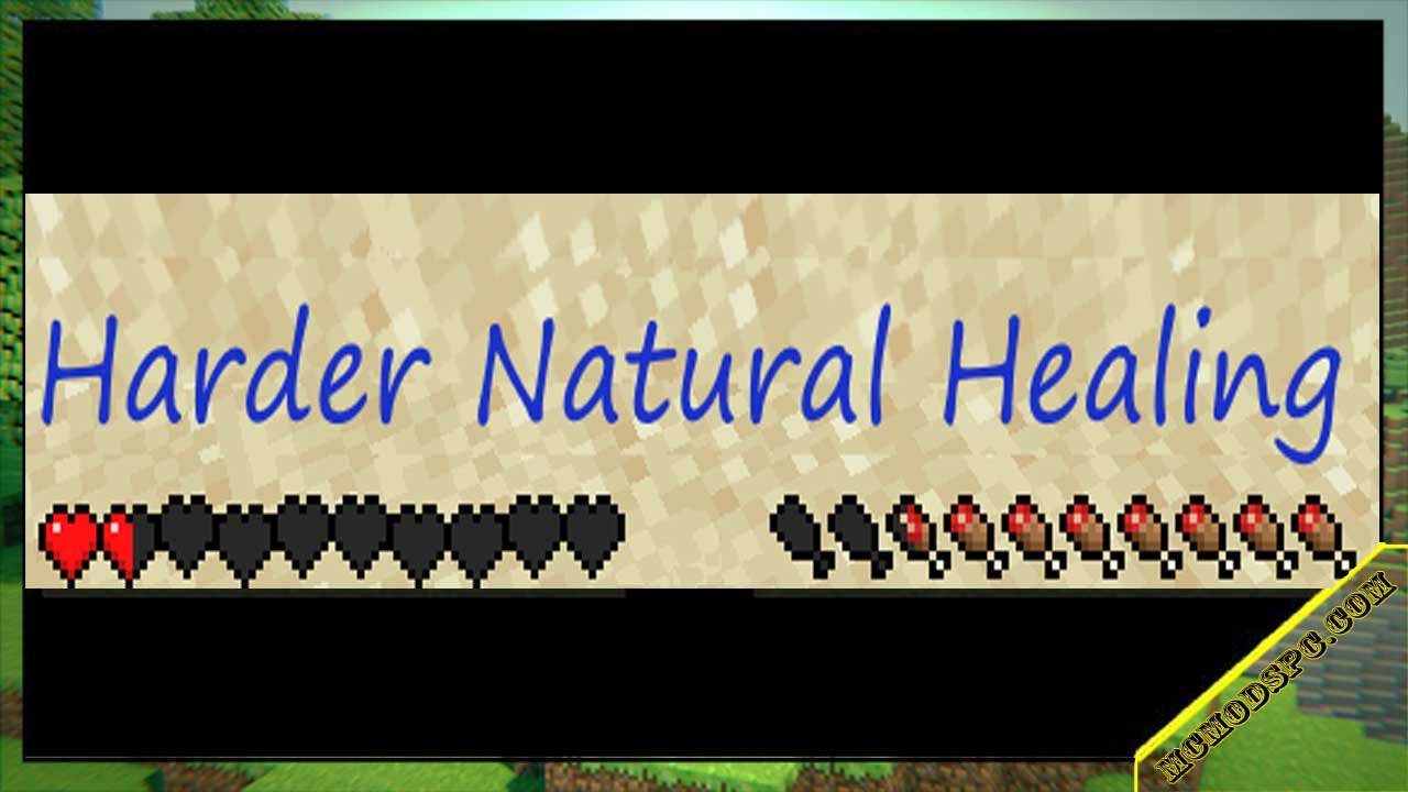 Harder Natural Healing Mod 1.16.5/1.16.4 & How To Download and Install ...