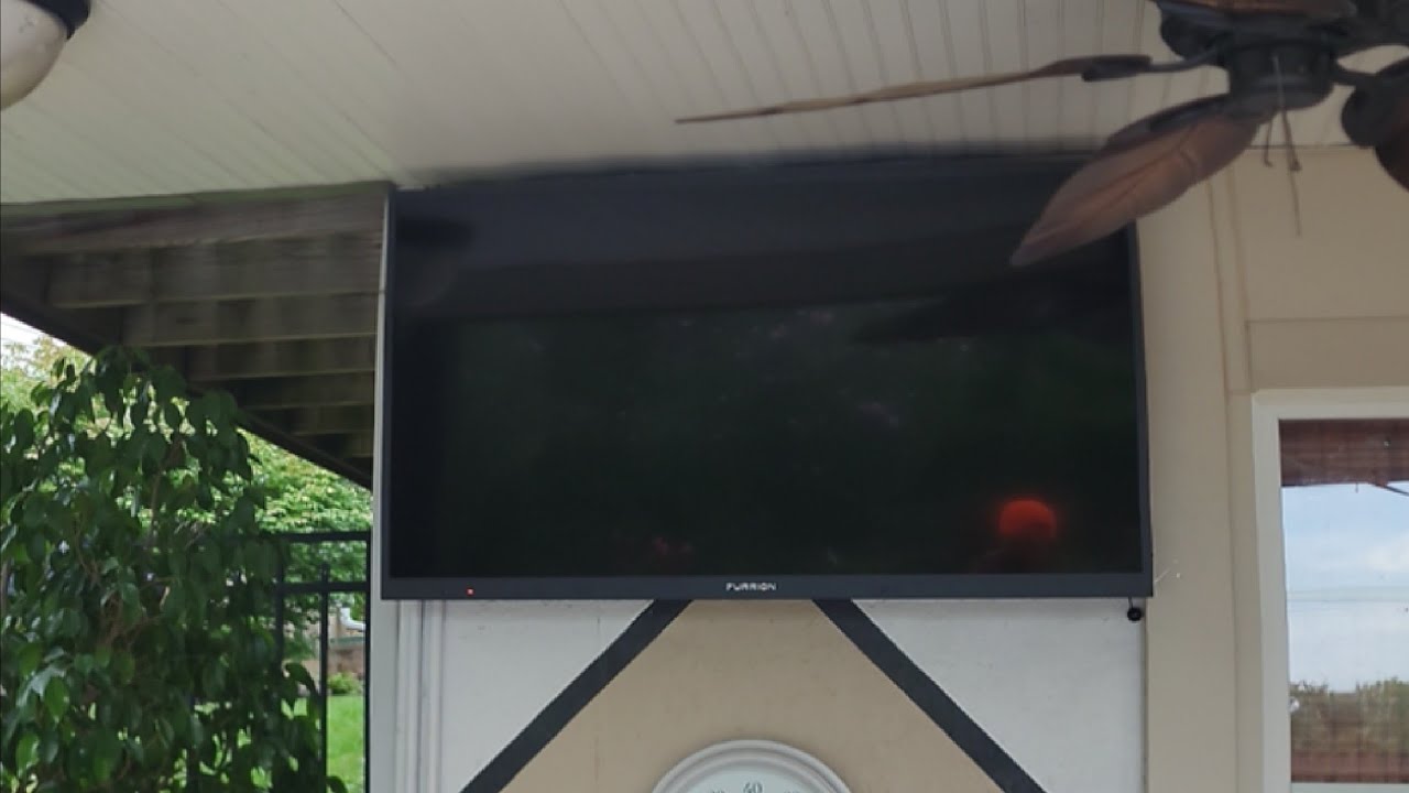 Outdoor TV Installation - YouTube