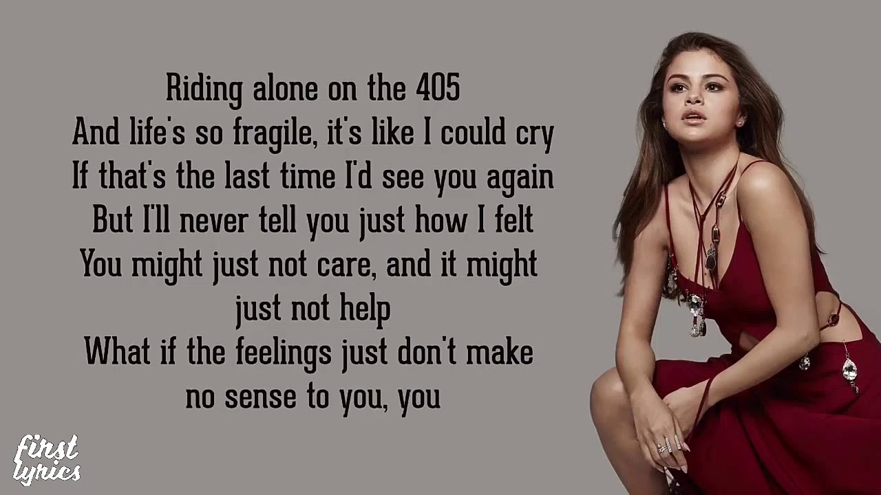 Selena Gomez - Camouflage - Lyrics