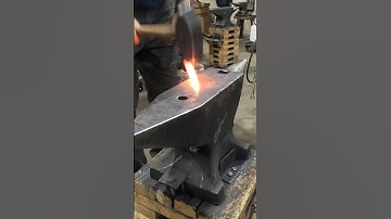 CAFAC Blacksmithing Basics Class ~ Day 3 hole punch / drift from 4140 plug