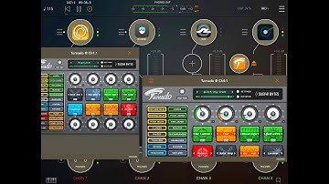 TURNADO by Sugar Bytes - NOW AUv3 - Amazing Multi Effects App - iPad Demo