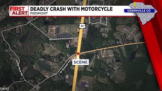 Woman dies after crash involving motorcycle in Greenville Co.