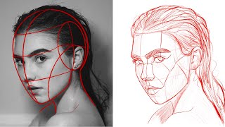 Masterfully Draw a Beautiful Girl | Simple Portrait Guide for Beginners