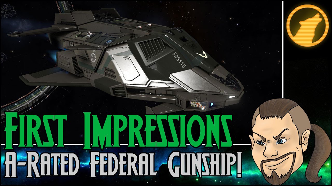Elite: Dangerous - First Impressions: A-Rated Federal Gunship! [Review]