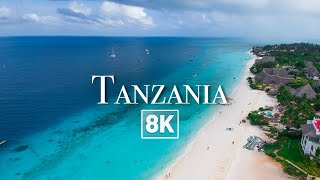 🤯 YOU WON'T BELIEVE HERE IS TANZANIA (8K Ultra HD)(8K Drone Video)