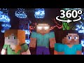 HEROBRINE in 360° | VR / 4K  😱🕷️