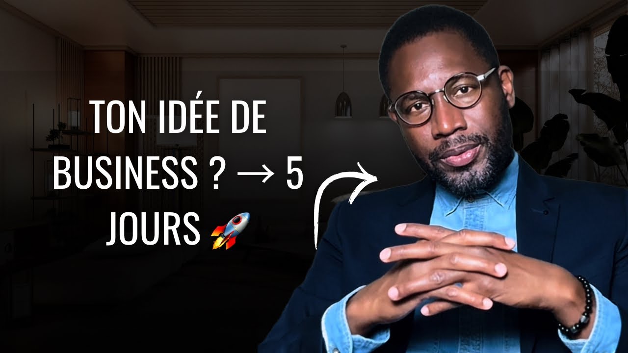 Et si ton idée de business était à 5 jours d’ici ?