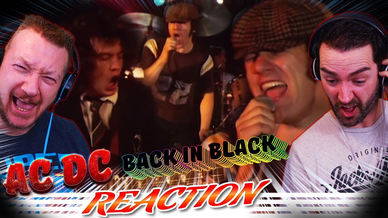 AC DC Reaction - ''Back In Black'' - YouTube
