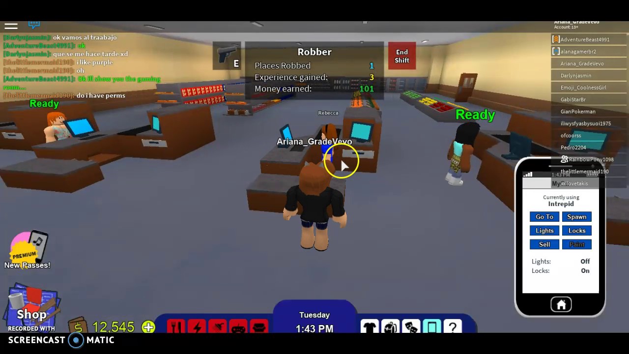 How To Earn Money Fast As A Robber Rocitizen Youtube - roblox rocitizens how to make money fast