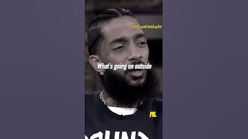 Nipsey Hussle - Being at Peace With Yourself #DailyMotivation