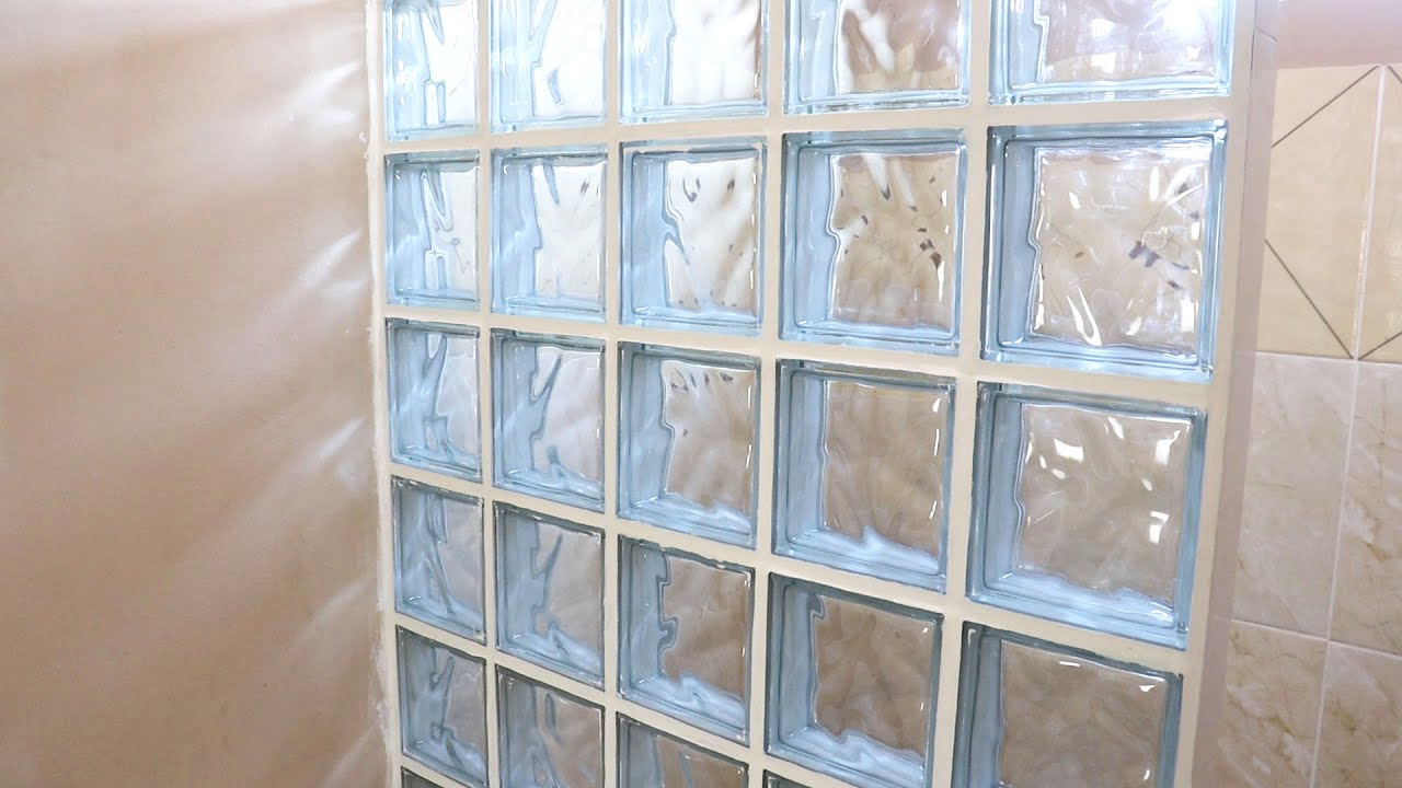 Как правильно построить перегородку из стеклоблоков