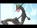 POKÉMON GO 2019 08 09 RAYQUAZA RAID 3 MAN, SHINY RAYQUAZA ENCOUNTER