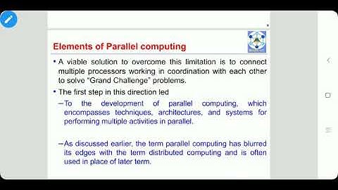 CC- Cloud Computing-BE CSE-IT- Elements of Parallel Computing