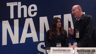 Brigitte Purdy - NAMM 2018 - musicUcansee.com Interview