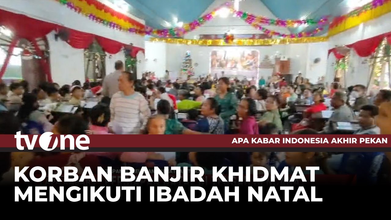 Persiapan Natal di Tengah Bencana, TNI-Polri Bantu Bersihkan Gereja dari Sisa Material Banjir | AKAP