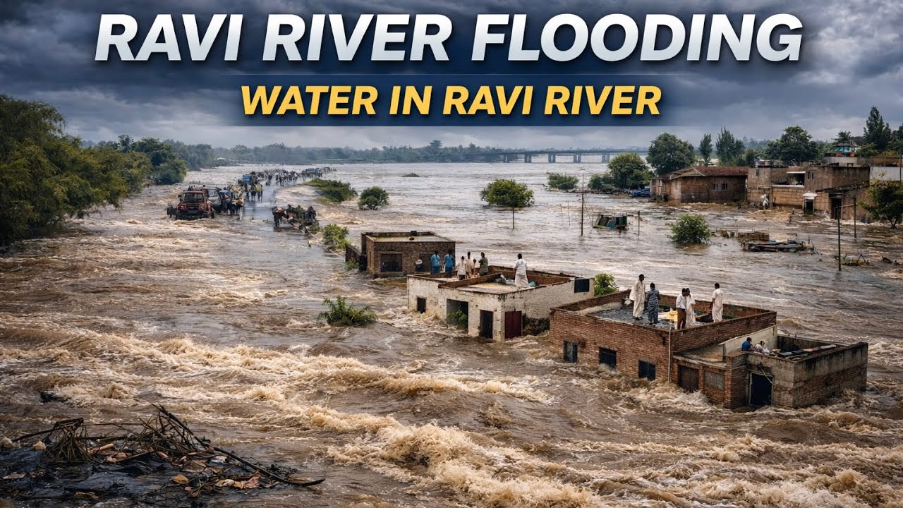 Khatarnaak Salab! Ravi Ka Pani Gaon Dubota Hua | Bari Tabahi Ki Tasveerain