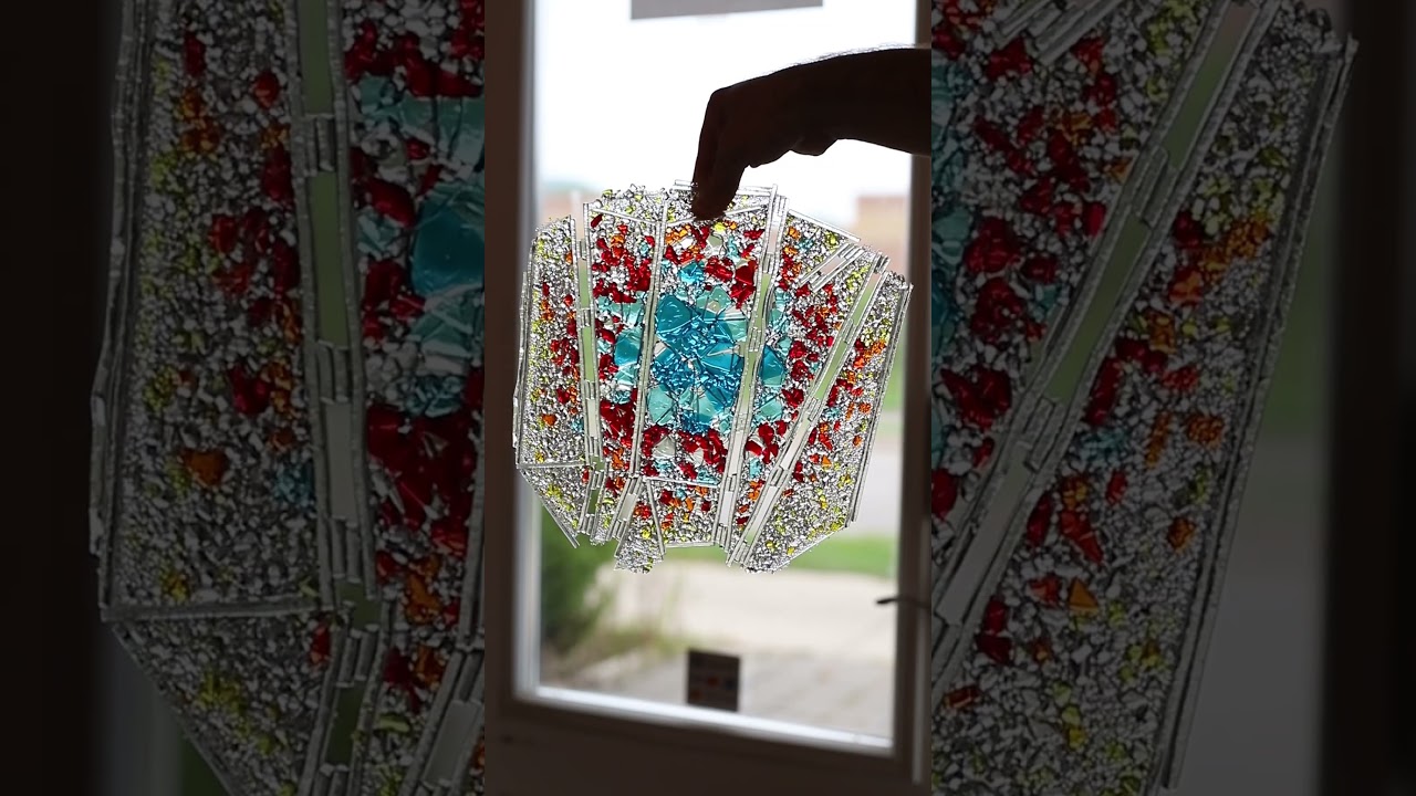 Netting X Crumble Fused Glass Bowl 