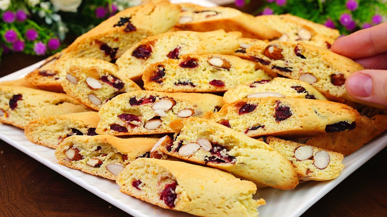 🇮🇹 Рецепт итальянского бискотти | Как приготовить идеальное хрустящее печенье кантуччини дома