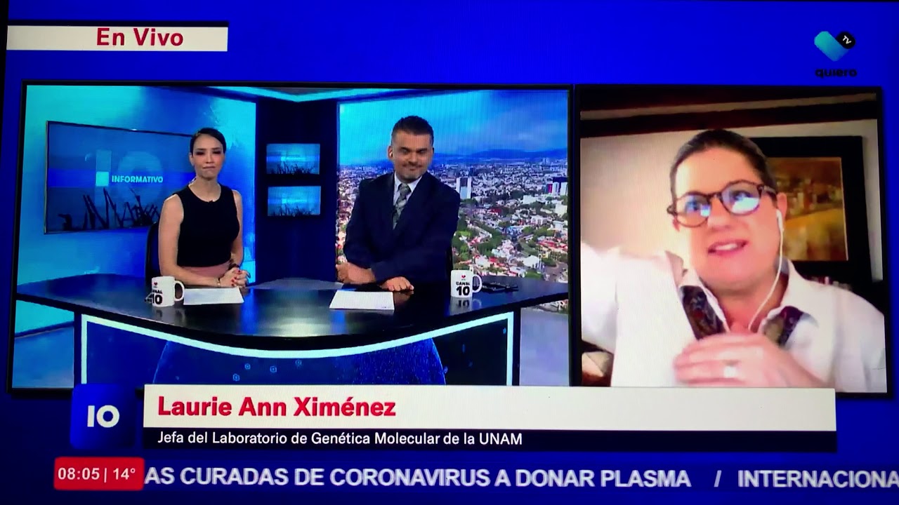 Covid19 México Entrevista a la Dra Laurie Ann XiménezFyvie por