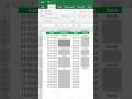 Effortlessly Fill Empty Cells in Excel with These Smart Tricks!✨ | Excel Tips #shorts