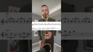 Number three in my series of 5 lines using only 8th note triplets #jazzmusic #saxophone
Number three in my series of 5 lines using only 8th note triplets.
This one plays on a 4 note pattern getting displaced by the triplets. Kinda dig the way this one ends over the I chord :) Number three in my series of 5 lines using only 8th note triplets #jazzmusic #saxophone