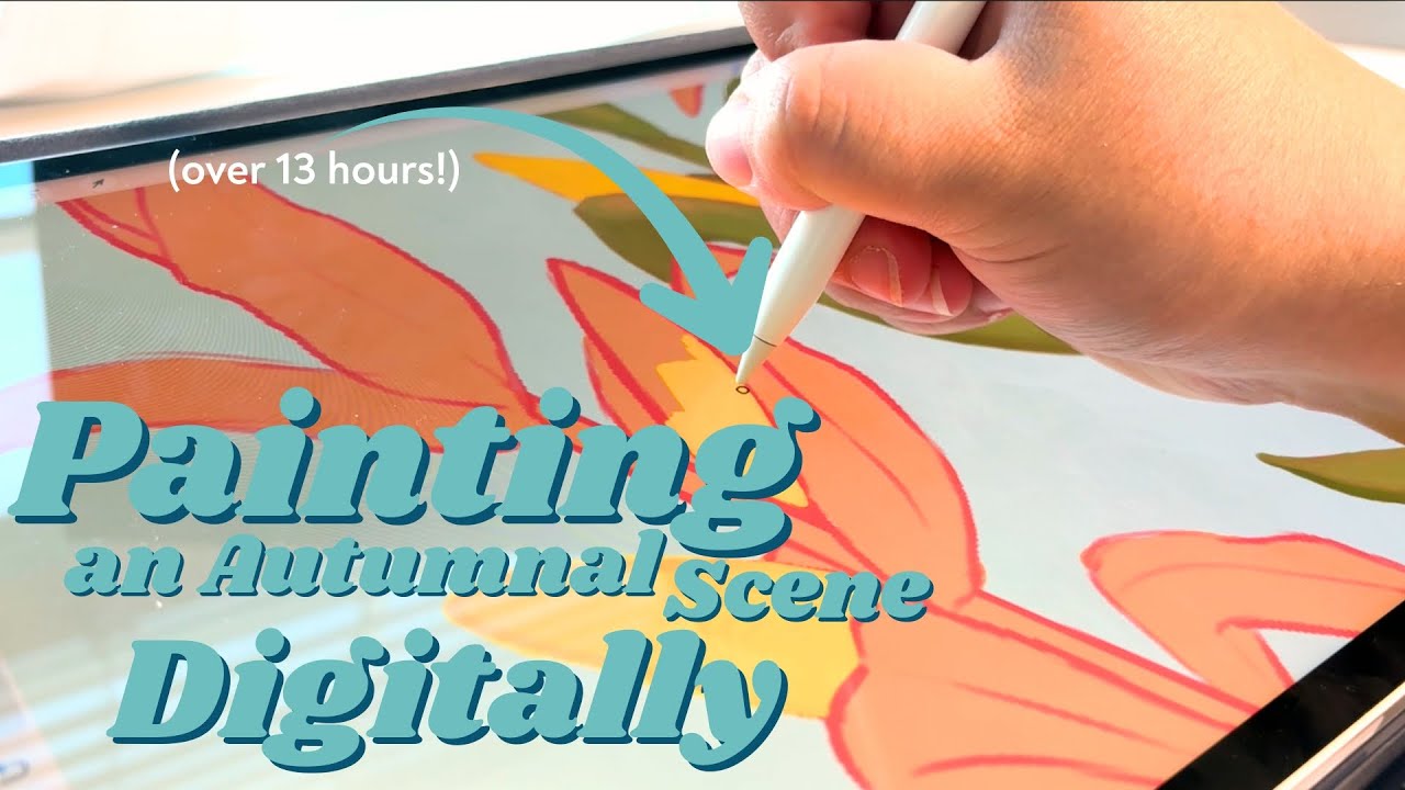Paintchat Design Digital Paint & Chat | Painting a Piece for My Etsy Launch - YouTube