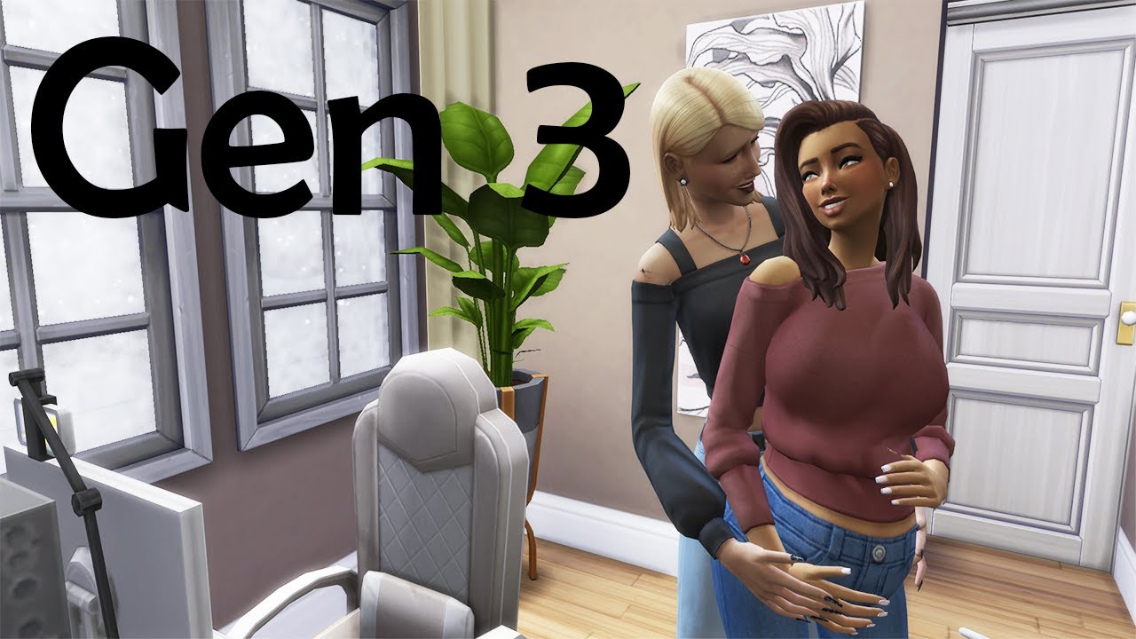 The Sims 4 Current Household (March 2025) The Whitlock's - YouTube
