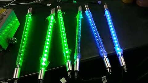 dmx led meteor shower tube light the connector to build shape
