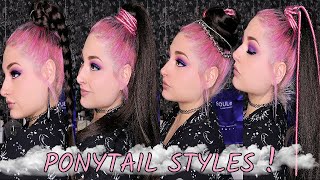 How to style a ponytail with PRETTYPARTY / PRETTYPARTY review