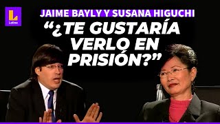 JAIME BAYLY en vivo, entrevista a SUSANA HIGUCHI: '¿Dejarías entrar a Fujimori a tu casa?'