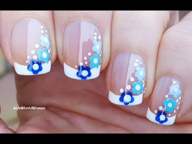 6. French Manicure Nail Art with Tape - wide 2