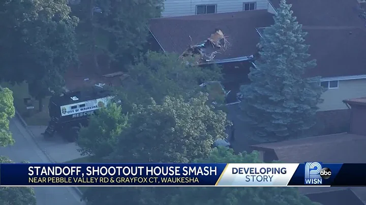 Suspect dead after standoff, police shootout in Waukesha