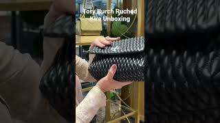 Tory Burch Ruched Kira Unboxing Video - YouTube
