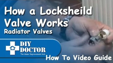 How a locksheild valve works