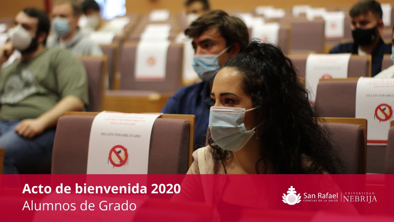 Acto de bienvenida 2020 | Alumnos de Grado - YouTube