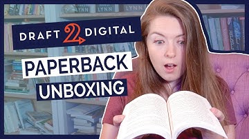 Draft2Digital Paperback Unboxing Quality Review *it took 3 months to print?!*