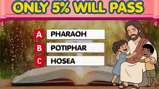 Bible Quiz Challenge — 30 Questions | Easy, Medium & Hard | Can You Score 30/30?