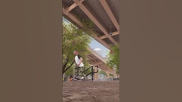 360 inward heel down some stairs #skate #skateboarding