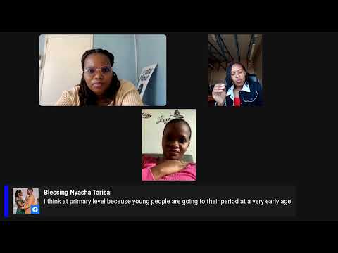 Presenting our  FLAC fellows in our first session : Young Women Speak Menstrual Health