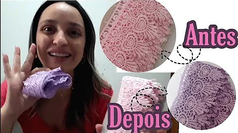 Como pintar renda com tinta acrilex?
