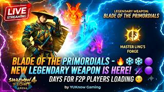 DAY 603 || 🔥 BLADE OF THE PRIMORDIALS - DESTROYER OF MYTH! #shadowfight4live #Shadowfight4 #sfalive