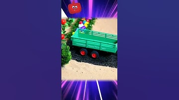 Top the most creatives science project !! diy tractor making mini Concrete bridge| DIY  @H1farming