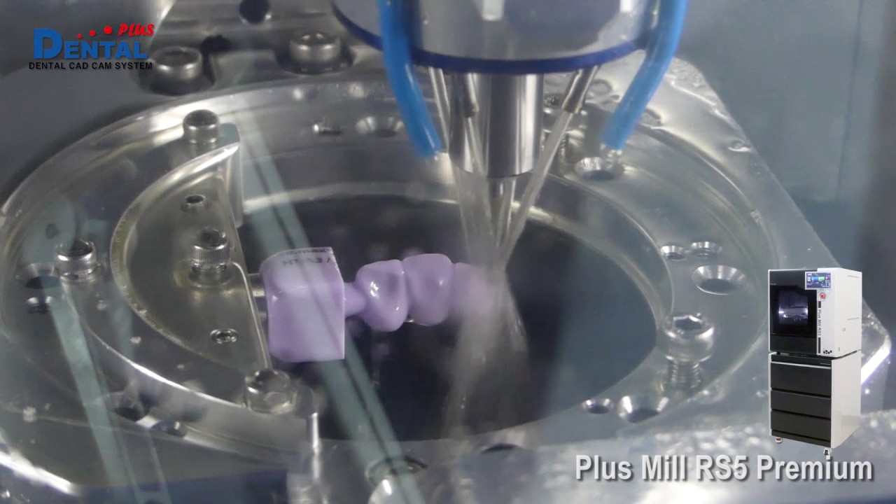 Plus Mill RS5 Glass Ceramic Milling YouTube