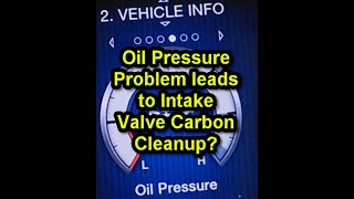 How An Oil Pressure Problem Can Lead To Doing Intake Valve Carbon Cleanup On A Maserati Ghibli