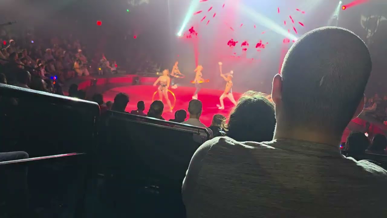 Bingo Hula Hoop Performance from 2025 Circus Vazquez