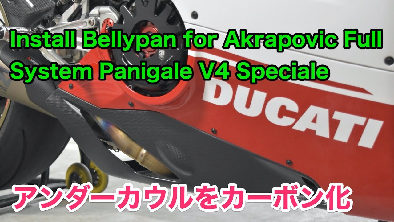 新作超激安 ヤフオク! - パニガーレ V4 カスタムベリーパン アンダー